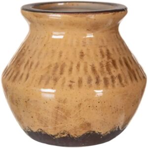 BigBuy Home Brown Ceramic Vase - Vase BigBuy Home Brown Ceramic Vase - Vase