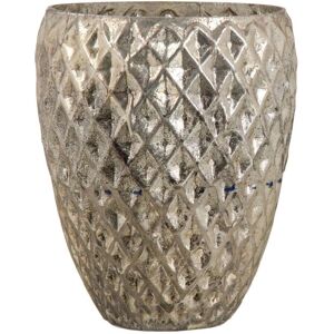 BigBuy Home Stearinljusstake - Kristall Gyllen - 13 x 13 x 18 cm BigBuy Home Stearinljusstake - Kristall Gyllen - 13 x 13 x 18 cm