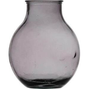 BIGBUY HOME Gray Recycled Glass Vase - 29x29x36 cm BIGBUY HOME Gray Recycled Glass Vase - 29x29x36 cm