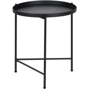 Bigbuy Home Schwarzes Metall Beistelltisch - 50x50x58cm Bigbuy Home Schwarzes Metall Beistelltisch - 50x50x58cm