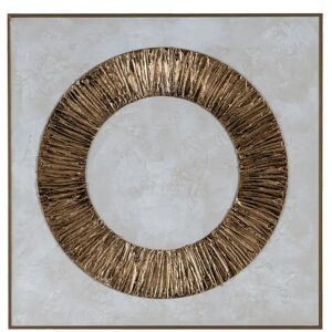 BigBuy Home Kreis Wandbild - Malerei - 60x60cm BigBuy Home Kreis Wandbild - Malerei - 60x60cm