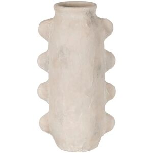 BigBuy Home Vase White Ceramic 22x15x41 cm BigBuy Home Vase White Ceramic 22x15x41 cm