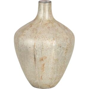 BigBuy Home White Crystal Vase 18 x 18 x 25 cm BigBuy Home White Crystal Vase 18 x 18 x 25 cm