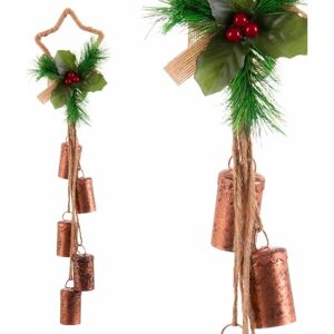 BigBuy Kerstmis Multicolor Koperen Metaal Kunststof Faser - Kerstversiering BigBuy Kerstmis Multicolor Koperen Metaal Kunststof Faser - Kerstversiering
