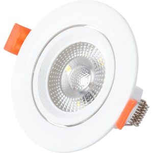GREENICE - Projecteur LED Circulaire 7W 600Lm 4200K - Downlight - Publicité GREENICE - Projecteur LED Circulaire 7W 600Lm 4200K - Downlight - Publicité