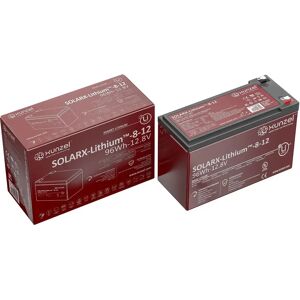 Bateria de lítio Xunzel SOLARX-8-12 - 12.8V 96Wh 7.5Ah Bateria de lítio Xunzel SOLARX-8-12 - 12.8V 96Wh 7.5Ah