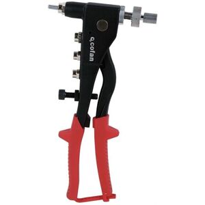Cofan Remachadora para tuercas - Pistola remachadora profesional - Varillas intercambiables M-3 a M-6 - Acero de alta calidad Cofan Remachadora para tuercas - Pistola remachadora profesional - Varillas intercambiables M-3 a M-6 - Acero de alta calidad