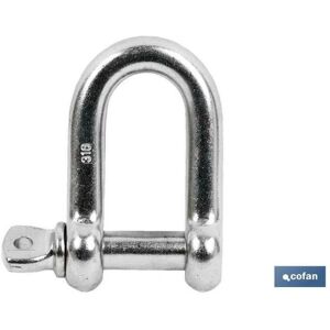 Cofan M-50 Zinc Shackles - Shackle Cofan M-50 Zinc Shackles - Shackle