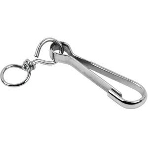 Cofan Moschettone Girevole Nichelato 40mm - Accessorio Esterno Cofan Moschettone Girevole Nichelato 40mm - Accessorio Esterno