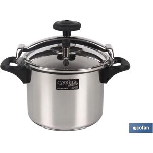 Cofan Pentola a Pressione Inox Polenta - 6L - Induzione Cofan Pentola a Pressione Inox Polenta - 6L - Induzione