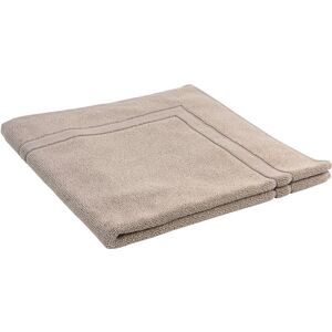 Tappeto Bagno Beige in Cotone - Modello Abisinia Tappeto Bagno Beige in Cotone - Modello Abisinia