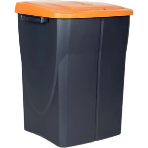 Cofan 45L Orange Recycling Bin - Publicité Cofan 45L Orange Recycling Bin - Publicité