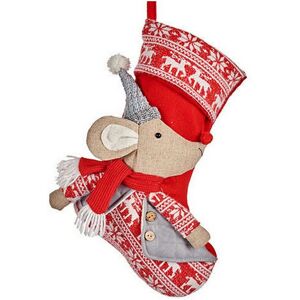 Krist+ Christmas Stocking Mouse - Christmas Stocking Krist+ Christmas Stocking Mouse - Christmas Stocking