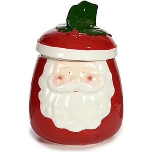 Krist+ Father Christmas Decorative Figure - Nativity - Red Ceramic Krist+ Father Christmas Decorative Figure - Nativity - Red Ceramic