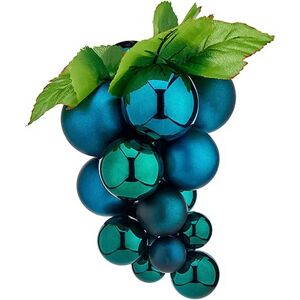 Krist+ Kleine Blauwe Plastic Druif Kerstbal Krist+ Kleine Blauwe Plastic Druif Kerstbal