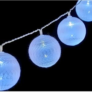 Krist+ Ghirlanda con Sfere LED Ø 6 cm 2 m - Ghirlanda con Sfere LED Krist+ Ghirlanda con Sfere LED Ø 6 cm 2 m - Ghirlanda con Sfere LED