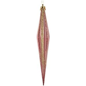 Krist+ Pink Golden PVC - Christmas bauble - 3 Units Krist+ Pink Golden PVC - Christmas bauble - 3 Units