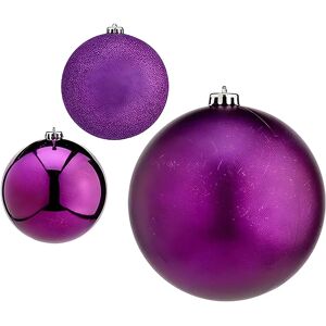 Krist+ Paarse Kerstballen - Kerstmis Krist+ Paarse Kerstballen - Kerstmis