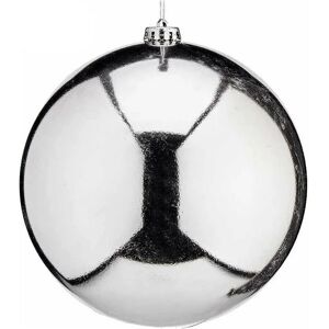 Krist+ Palla di Natale Argento Ø 20 cm - Natale Krist+ Palla di Natale Argento Ø 20 cm - Natale