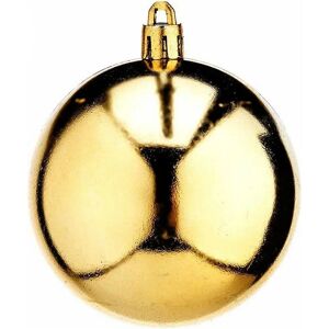Krist+ Modèle 00464-4 Boules de Noël Doré - Noël - Publicité Krist+ Modèle 00464-4 Boules de Noël Doré - Noël - Publicité
