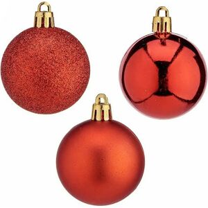 Krist+ Red Christmas Bauble Ø 5 cm - Christmas Krist+ Red Christmas Bauble Ø 5 cm - Christmas