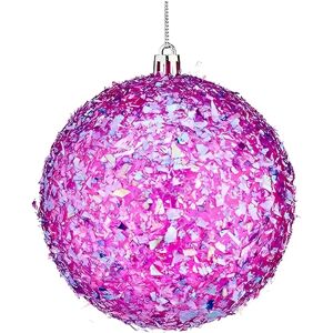 Krist+ Boules de Noël - Ø 10 cm - 6 Unités - Violet - Publicité Krist+ Boules de Noël - Ø 10 cm - 6 Unités - Violet - Publicité