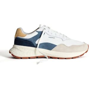 HOFF Washington II Wildleder Turnschuhe - Weiß/Navy - Freizeitschuhe HOFF Washington II Wildleder Turnschuhe - Weiß/Navy - Freizeitschuhe
