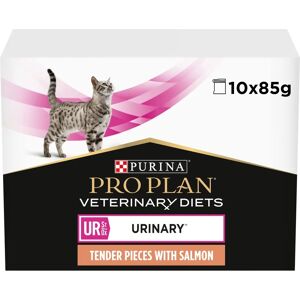 Purina Pro Plan Veterinary Diets UR Urinário Salmão - 10 x 85g Purina Pro Plan Veterinary Diets UR Urinário Salmão - 10 x 85g