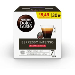 Nescafé Dolce Gusto Caffè Espresso Intenso Decaffeinato 30 Capsule Nescafé Dolce Gusto Caffè Espresso Intenso Decaffeinato 30 Capsule