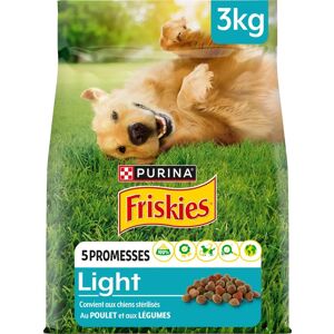 Purina FRISKIES Light Croquettes - Poulet et légumes 3x3kg - Publicité Purina FRISKIES Light Croquettes - Poulet et légumes 3x3kg - Publicité