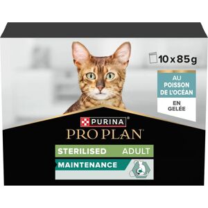 Purina Pro Plan Cibo umido per gatti sterilizzati - pesce in gelatina Purina Pro Plan Cibo umido per gatti sterilizzati - pesce in gelatina
