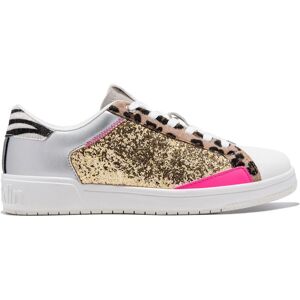 Ténis D.Franklin com Glitter Dourado - Casual Urbano Ténis D.Franklin com Glitter Dourado - Casual Urbano