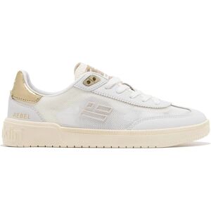 D.Franklin Talla 40 Zapatillas Casual Blanco / Oro D.Franklin Talla 40 Zapatillas Casual Blanco / Oro