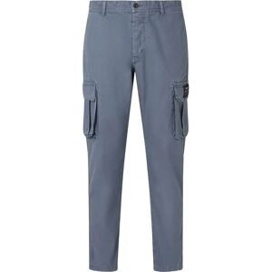 ECOALF Uomo Pantaloni Cargo in Cotone Riciclato Blu - Pantaloni ECOALF Uomo Pantaloni Cargo in Cotone Riciclato Blu - Pantaloni