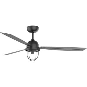 Netlighting Mariner Ventilador de Techo LED Negro - Foco E27 - 135cm Netlighting Mariner Ventilador de Techo LED Negro - Foco E27 - 135cm