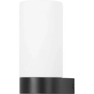 Forlight Metà Wandleuchte - Schwarz, Opalweiß - IP44 Forlight Metà Wandleuchte - Schwarz, Opalweiß - IP44