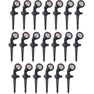 Forlight Tidian Proyector Exterior - IP65, GU10, 8W, Negro Forlight Tidian Proyector Exterior - IP65, GU10, 8W, Negro