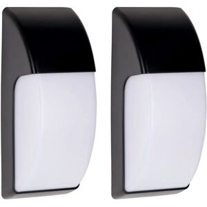 Lámpara de Pared Exterior Negra IP65 15W - FORLIGHT Lámpara de Pared Exterior Negra IP65 15W - FORLIGHT