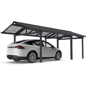 Gardiun Carport Solar Becquerel I - Aluminio, 12 Paneles, 8.3kW - Cobertura Solar para Coches Gardiun Carport Solar Becquerel I - Aluminio, 12 Paneles, 8.3kW - Cobertura Solar para Coches