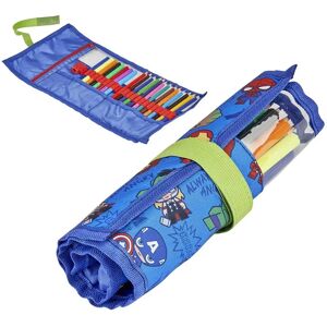 The Avengers Blue School Case with Accessories - 22 pcs The Avengers Blue School Case with Accessories - 22 pcs