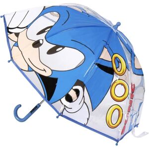 Sonic Blue Kids Umbrella - 71cm Diameter - Manual Open Sonic Blue Kids Umbrella - 71cm Diameter - Manual Open