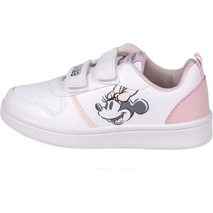Zapatos deportivos blancos de Minnie Mouse con velcro para niños - Calzado deportivo Zapatos deportivos blancos de Minnie Mouse con velcro para niños - Calzado deportivo