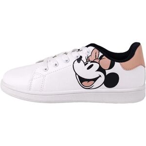 Unisex Białe Buty Minnie Mouse do Sportu - Buty sportowe Unisex Białe Buty Minnie Mouse do Sportu - Buty sportowe