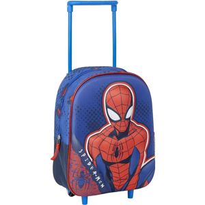 Sac à dos scolaire Marvel Spider-Man bleu avec roues - Publicité Sac à dos scolaire Marvel Spider-Man bleu avec roues - Publicité