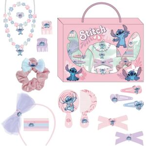 Kit de Beleza Disney Stitch para Crianças - Acessórios e Joias Kit de Beleza Disney Stitch para Crianças - Acessórios e Joias