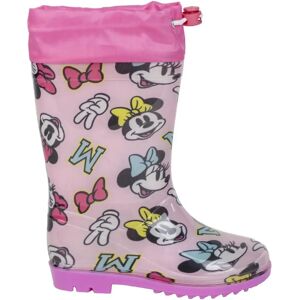 Bottes d'eau pour enfants Minnie Mouse Rose - Bottes de Wellington - Publicité Bottes d'eau pour enfants Minnie Mouse Rose - Bottes de Wellington - Publicité