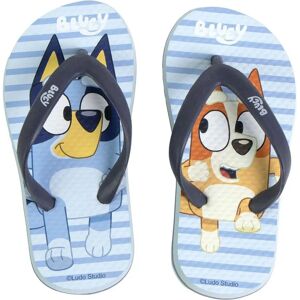 Bluey Chaussons de piscine bleu clair - Swimming Pool Slippers - Publicité Bluey Chaussons de piscine bleu clair - Swimming Pool Slippers - Publicité