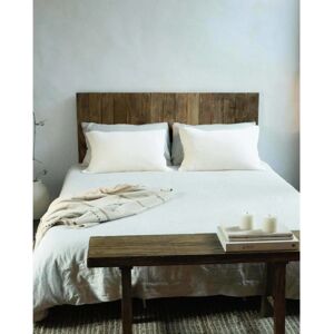 Tête de lit en bois de pin recyclé Hannun - 180 cm - Nature & Fait main - Publicité Tête de lit en bois de pin recyclé Hannun - 180 cm - Nature & Fait main - Publicité