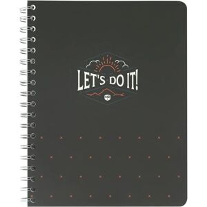 Carnet Mr Wonderful - Let's Do It! - A5 Spirale - Couverture résistante aux rayures - Publicité Carnet Mr Wonderful - Let's Do It! - A5 Spirale - Couverture résistante aux rayures - Publicité
