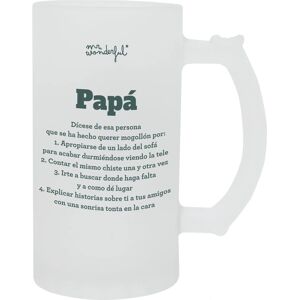 Mr Wonderful Bierpul - Definitie 'Papa' Decoratief Glas Mr Wonderful Bierpul - Definitie 'Papa' Decoratief Glas